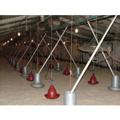 6 m-es kiosztó szakasz AZA-60 spirálos behordó