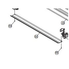 nyitólamella EOS 36 ventilátor zsaluhoz, horganyzott (#56)