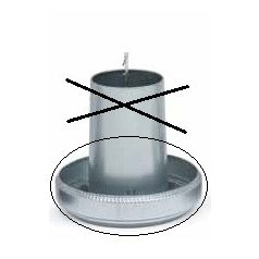 horganyzott pulyka etető tányér d=50 cm