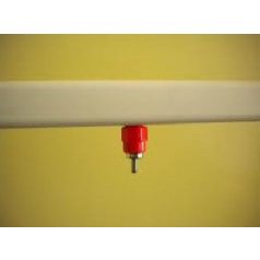   itatócső négyszög 3,03 m 12 szeleppel csepptálca nélkül