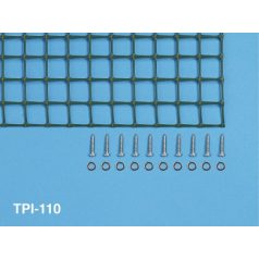 madárháló 2800-VFRM légbeejtőre, műanyag