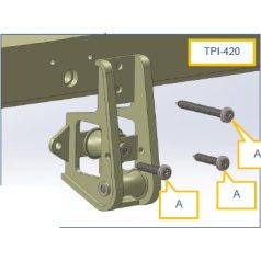 görgő szerelvény 2000-PBR-C légbeejtő ablakhoz