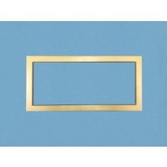 külső takarókeret 135/145 típusú légbeejtő ablakra